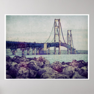 Straits of Mackinac Poster