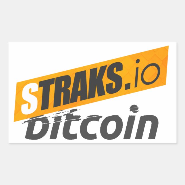 STRAKS Car Decal #2 Rectangular Sticker (Front)