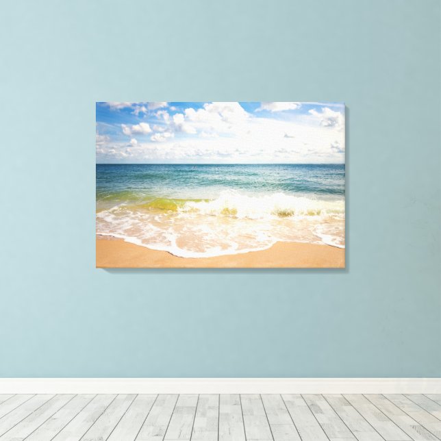 strand compression Hörnum 02 Canvas Print (Insitu(Wood Floor))