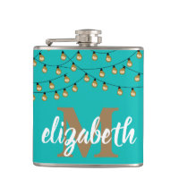 Strand of Lights Turquoise Personalised