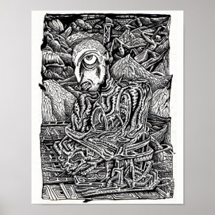 Stranded, by Brian Benson Poster