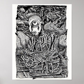 Stranded, by Brian Benson Poster