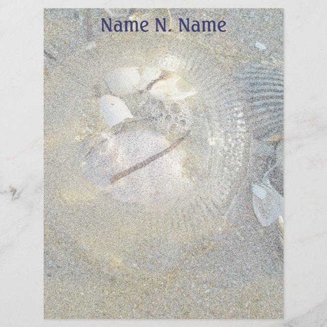 Stranded Jellyfish Letterhead (Front)
