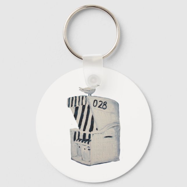 Strandkorb Key Ring (Front)