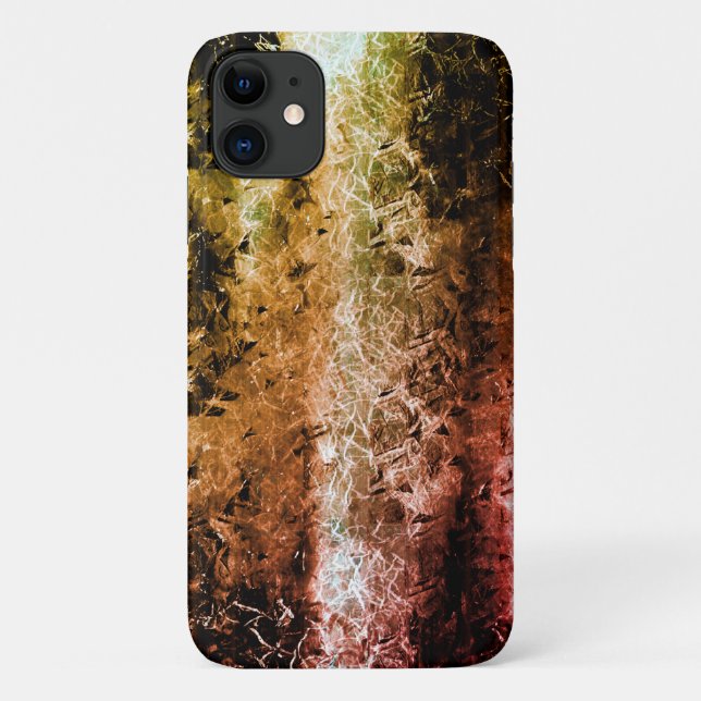 Strange aged fibrous texture and dirt or burnt Case-Mate iPhone case (Back)