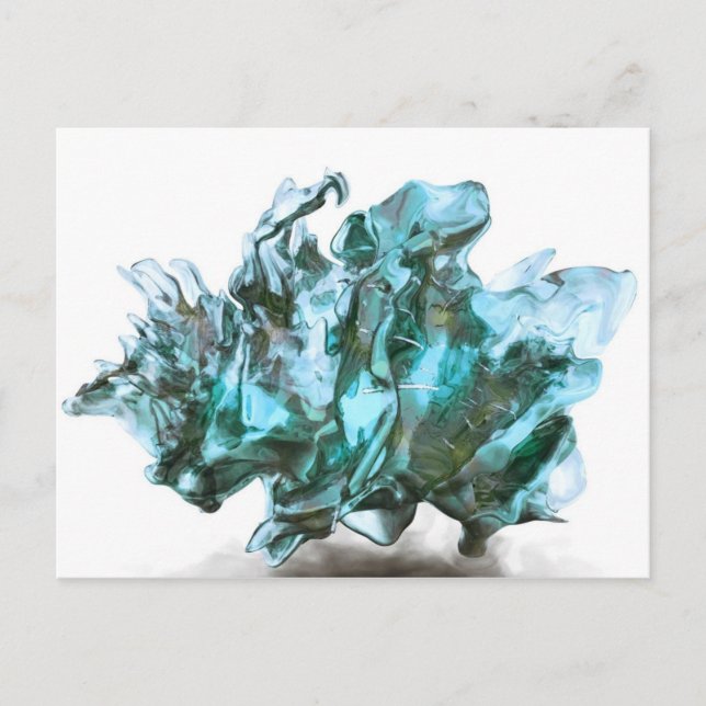 Strange alien life postcard (Front)