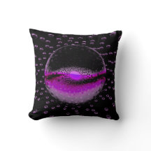 Strange Alien Orbs Emitting A Soft Pink Light