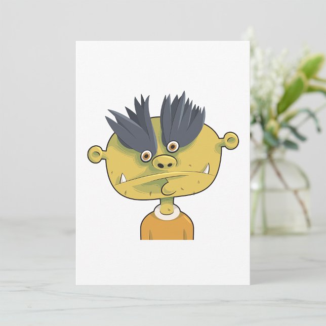 Strange Alien Person Invitation (Creator Uploaded)