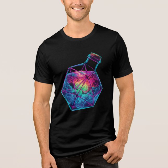 Strange Bottle Tri-Blend Shirt (Front)