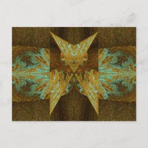 STRANGE BUTTERFLY 54 POSTCARD