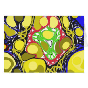 Strange colourful pattern