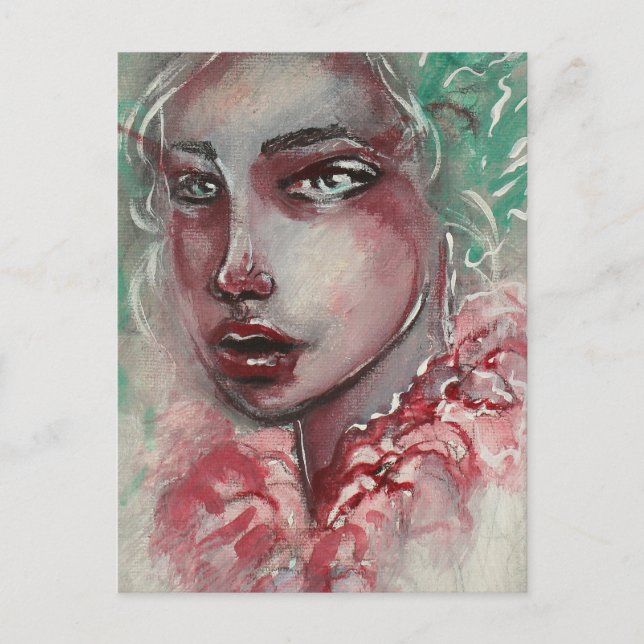 "Strange Creature" Postcard (Front)