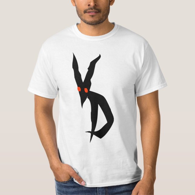 Strange creature sitting T-Shirt (Front)