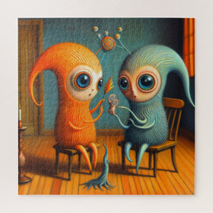 Strange creatures jigsaw puzzle