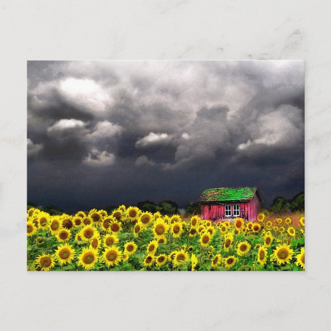 Strange day, postcards (Front)