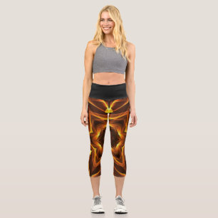 Strange/Exotic Design 03D ~ Out Of The Crucible ~ Capri Leggings