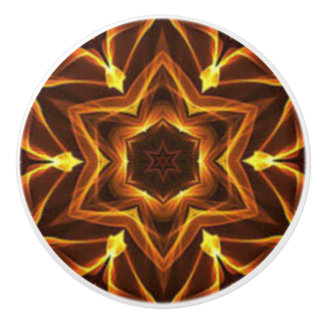  Strange/Exotic Design 03D~ Out Of The Crucible ~  Ceramic Knob