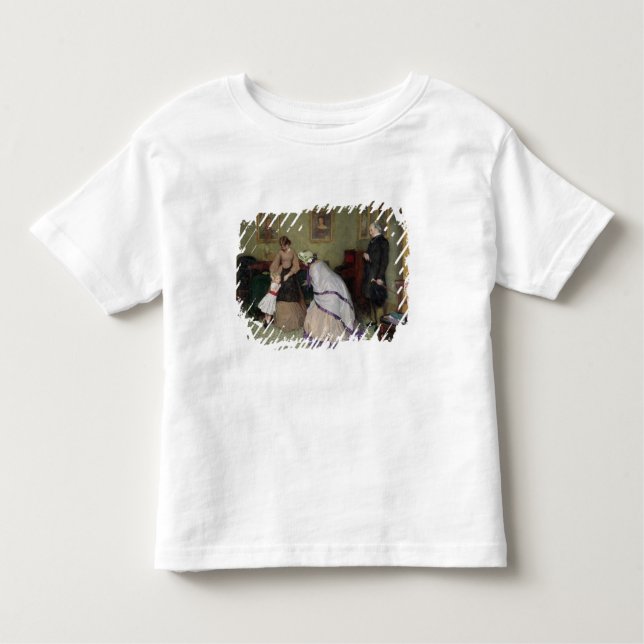 Strange Faces (w/c & bodycolour on paper) Toddler T-Shirt (Front)