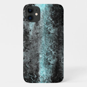 Strange fibrous texture in clear blue and black Case-Mate iPhone case