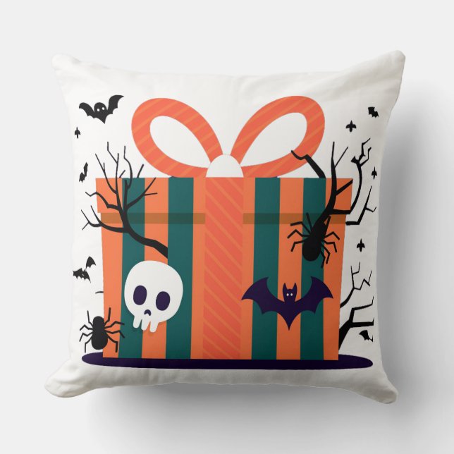 Strange Gift Throw Pillow: Unique New Model Cushion (Front)
