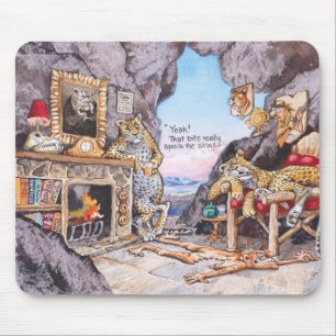 Strange hunters mouse pad