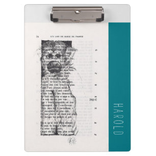 Strange Monkey Chinese New Year 2016 Personalised Clipboard