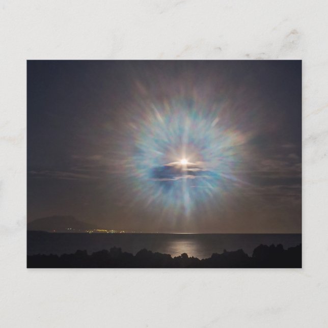 Strange Moon Postcard (Front)