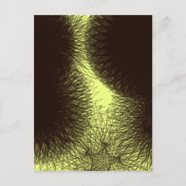 strange mystery 576 abstract art postcard (Front)