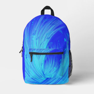Strange Ocean Printed Backpack