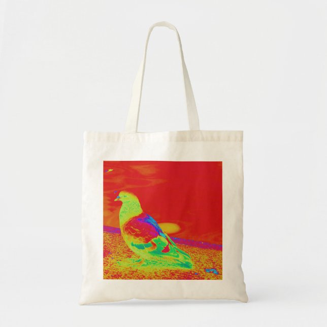 Strange Pigeon Tote Bag (Front)