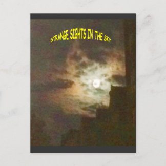 Strange Sights in the Sky Postcard