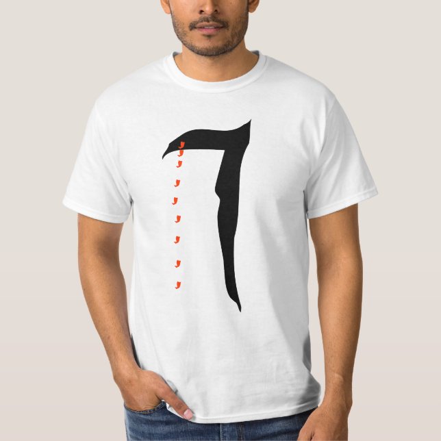 Strange something black and something dripping red T-Shirt (Front)