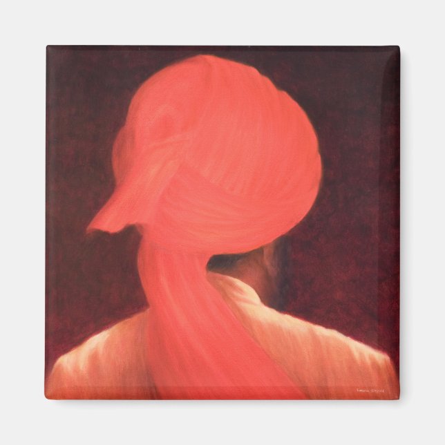 Strange Turban Magnet (Front)