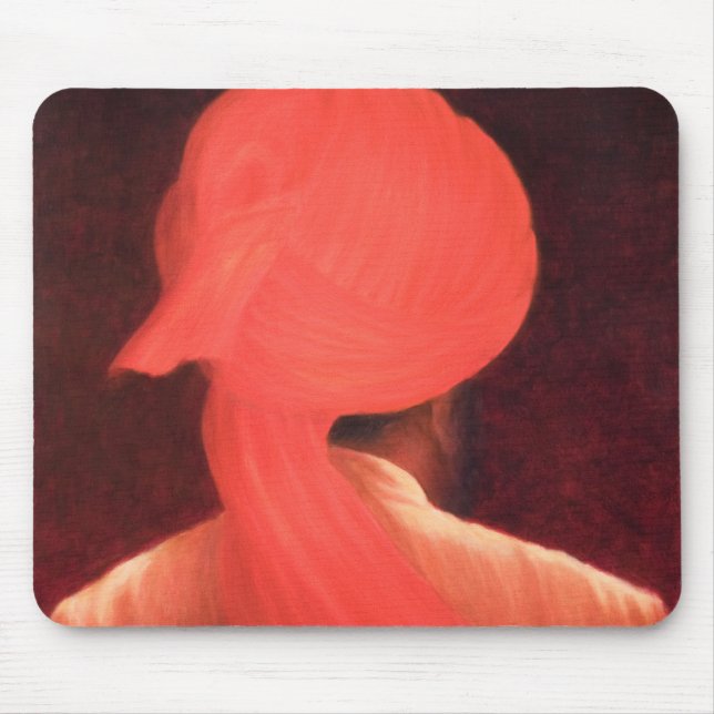 Strange Turban Mouse Pad (Front)