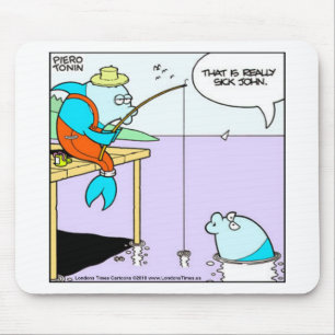 Strange Type Of Fishing Funny Tees Cards Etc Mouse Pad
