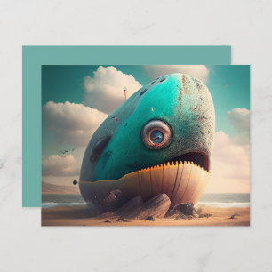 Strange Whale Card
