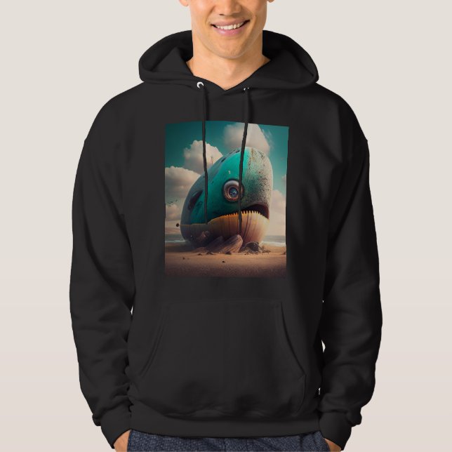 Strange Whale Hoodie (Front)