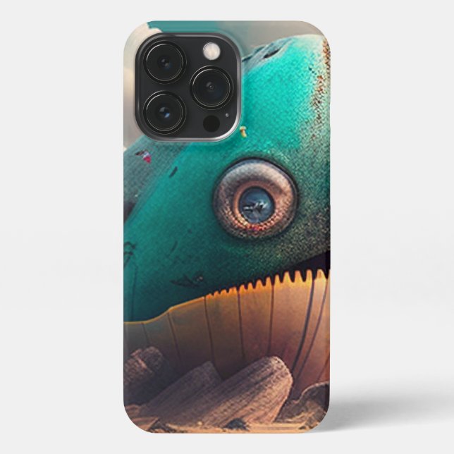 Strange Whale iPhone Case (Back)