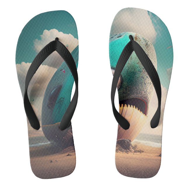 Strange Whale Jandals (Footbed)
