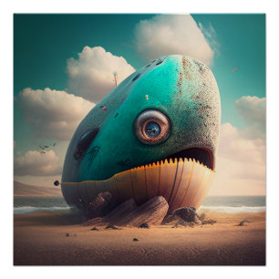 Strange Whale Poster