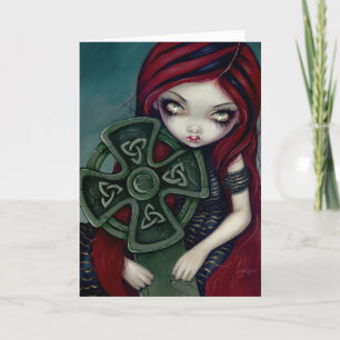 "Strangely Lonely" Greeting Card