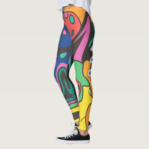 Stranger Nerd Gun Leggings