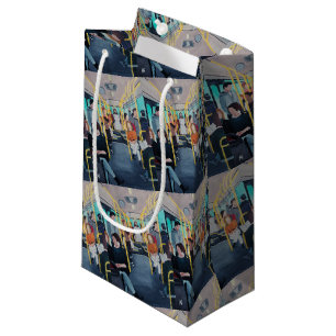 Stranger on the Bus Painting by Alfred Fox Small Gift Bag
