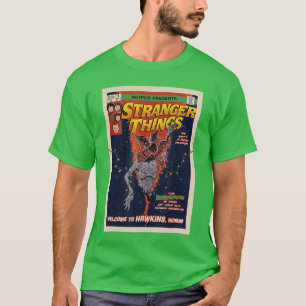 Strangerhings Welcome to Hawkins Comic Cover gift T-Shirt