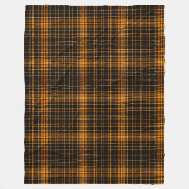 Strangers and Pilgrims Tartan Fleece Blanket (Front)