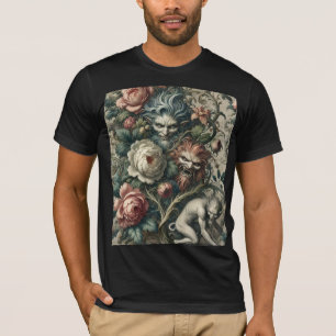 Strangers in the Park at Night – Gothic Art T-Shirt
