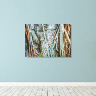 Strangler Fig Abstract Canvas Print