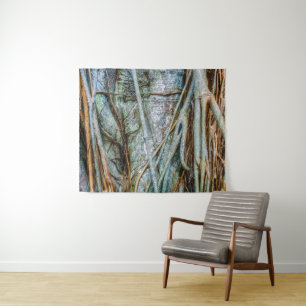 Strangler Fig Abstract Tapestry