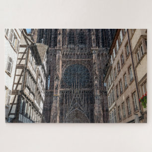 Strasbourg Alsace France  Cathédrale Notre Dame de Jigsaw Puzzle