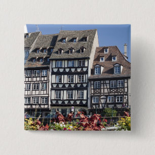 Strasbourg, France 15 Cm Square Badge